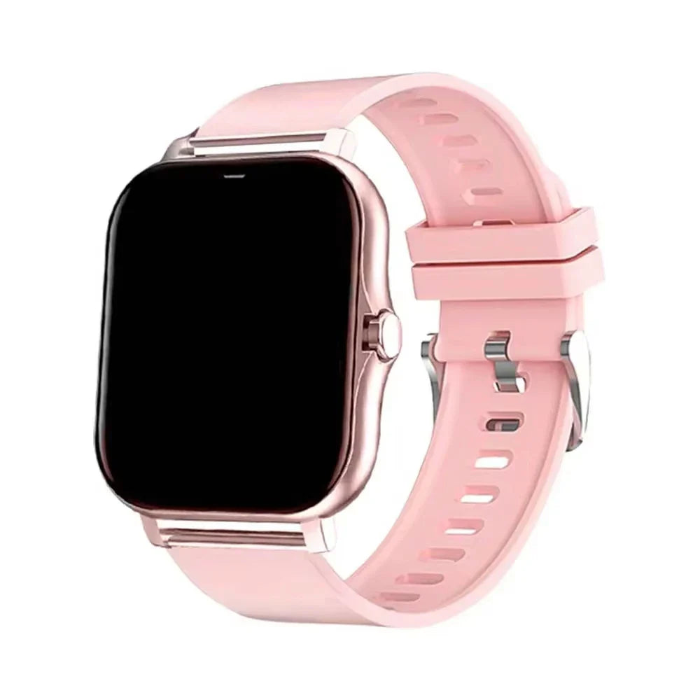 LAXASFIT 2025 New Smart Watch Bluetooth Talk Full Touch Screen Heart Rate Monitor Sports Fitness Smart Watch Men Women Gift