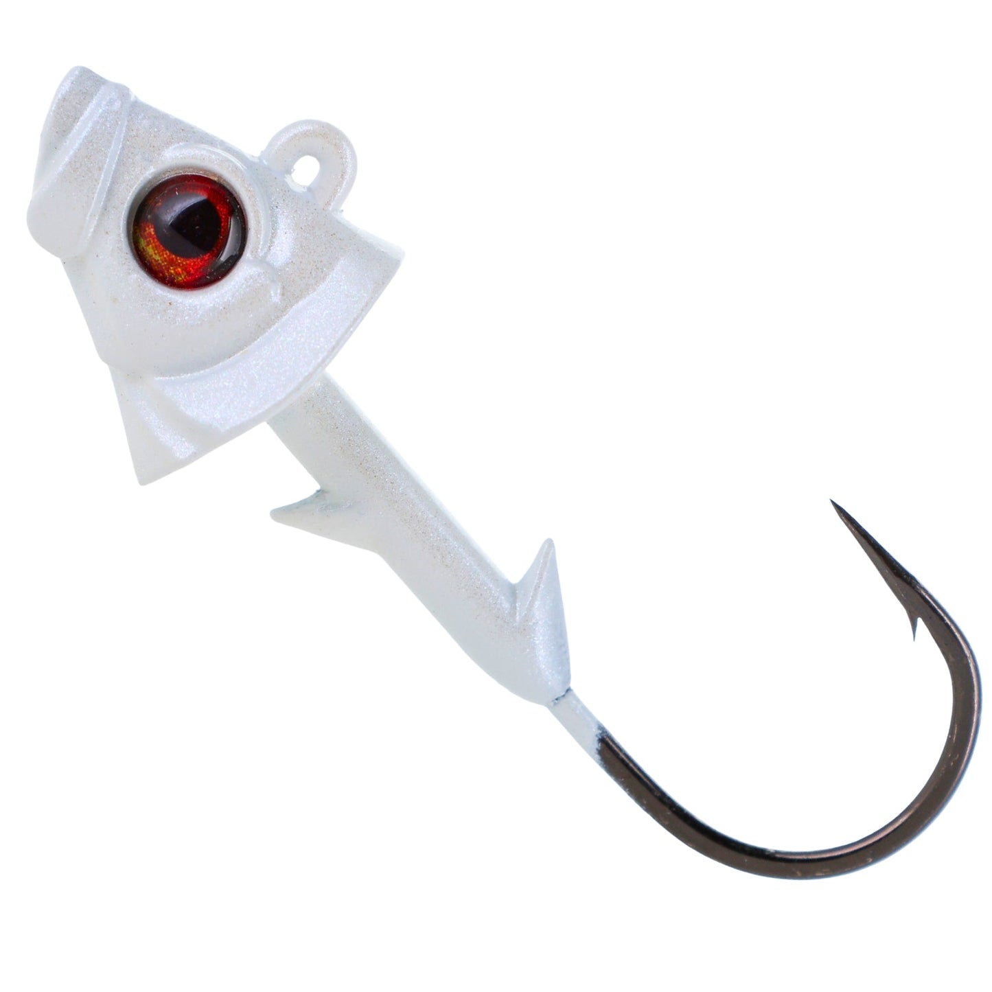 Reaction Tackle 97% Pure Tungsten Swimbait Jig with Realistic Fish Head- 5-PACK - New