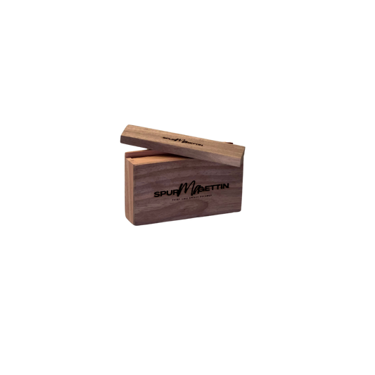 Scratch Box Call in Walnut/Cedar Wood