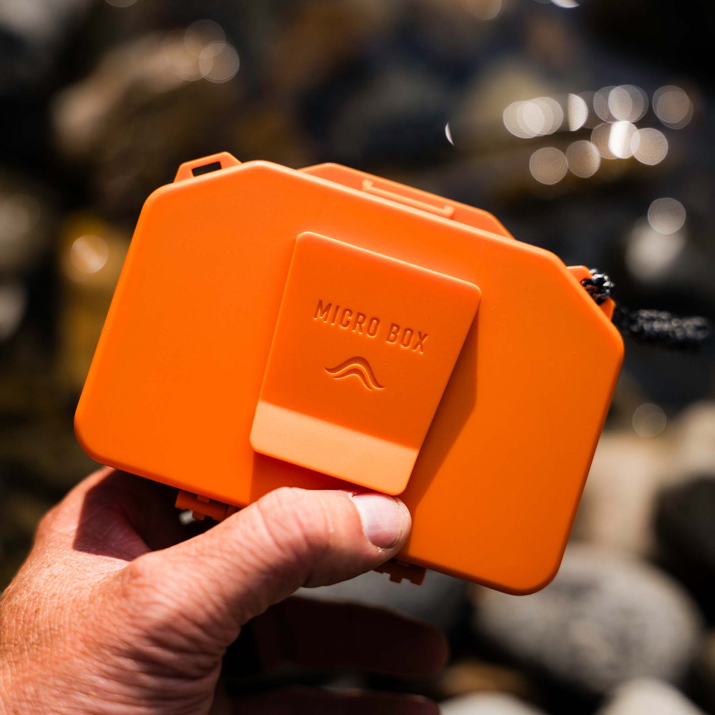 Micro Fly Box | Hot Spot Orange