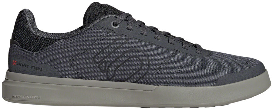 Five Ten Sleuth DLX Canvas Flat Shoes - Men's Gray Six/Core BLK/Olive Strata 7