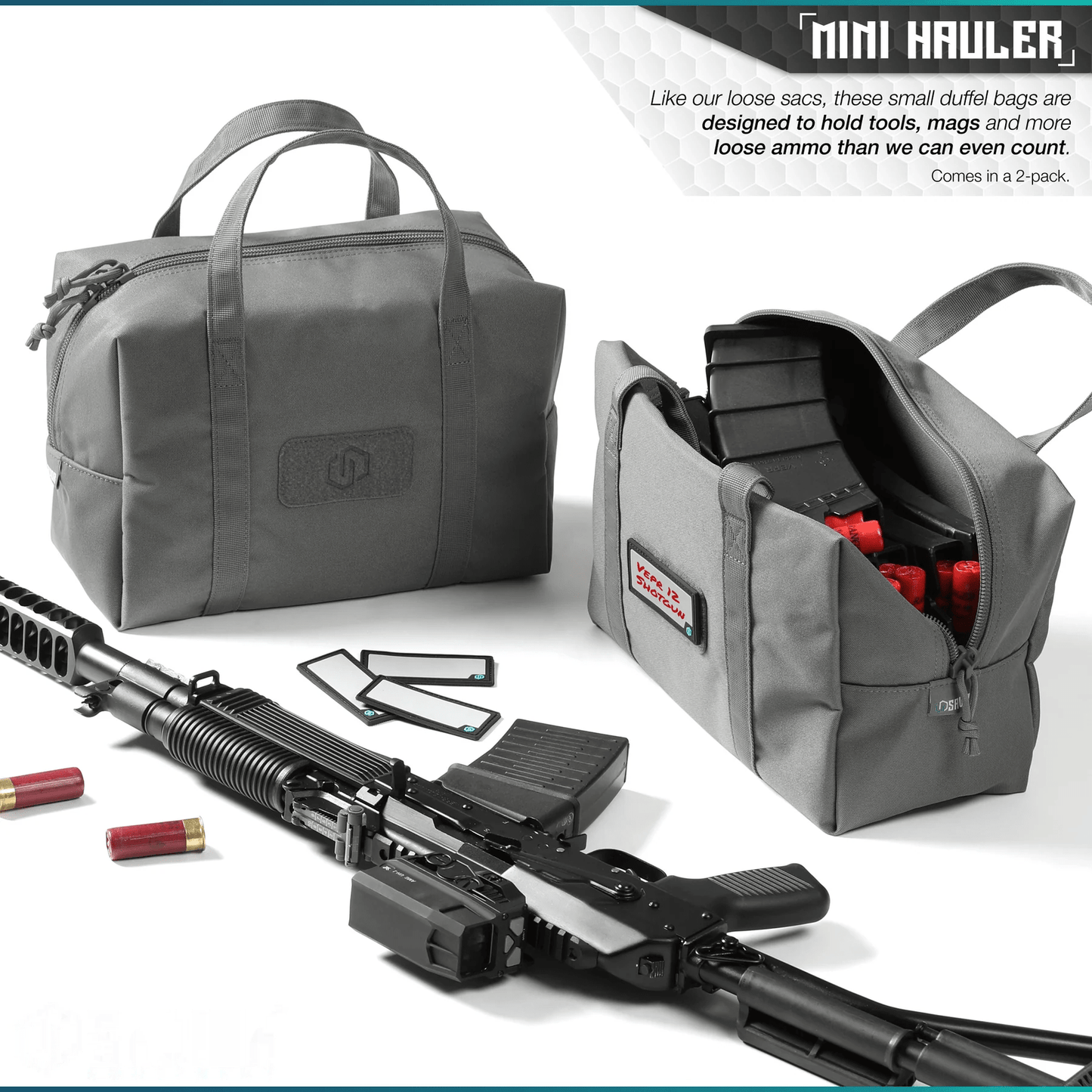 Mini Hauler Duffel Bag - 2 Pack