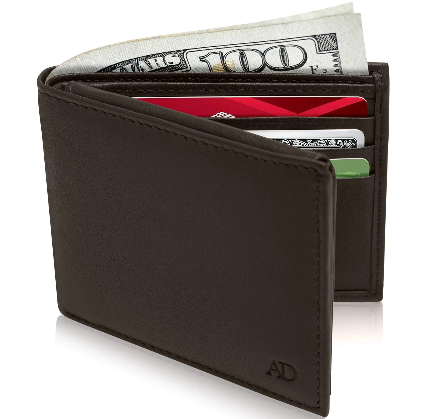 Bifold Wallet With Flip-Up ID Window