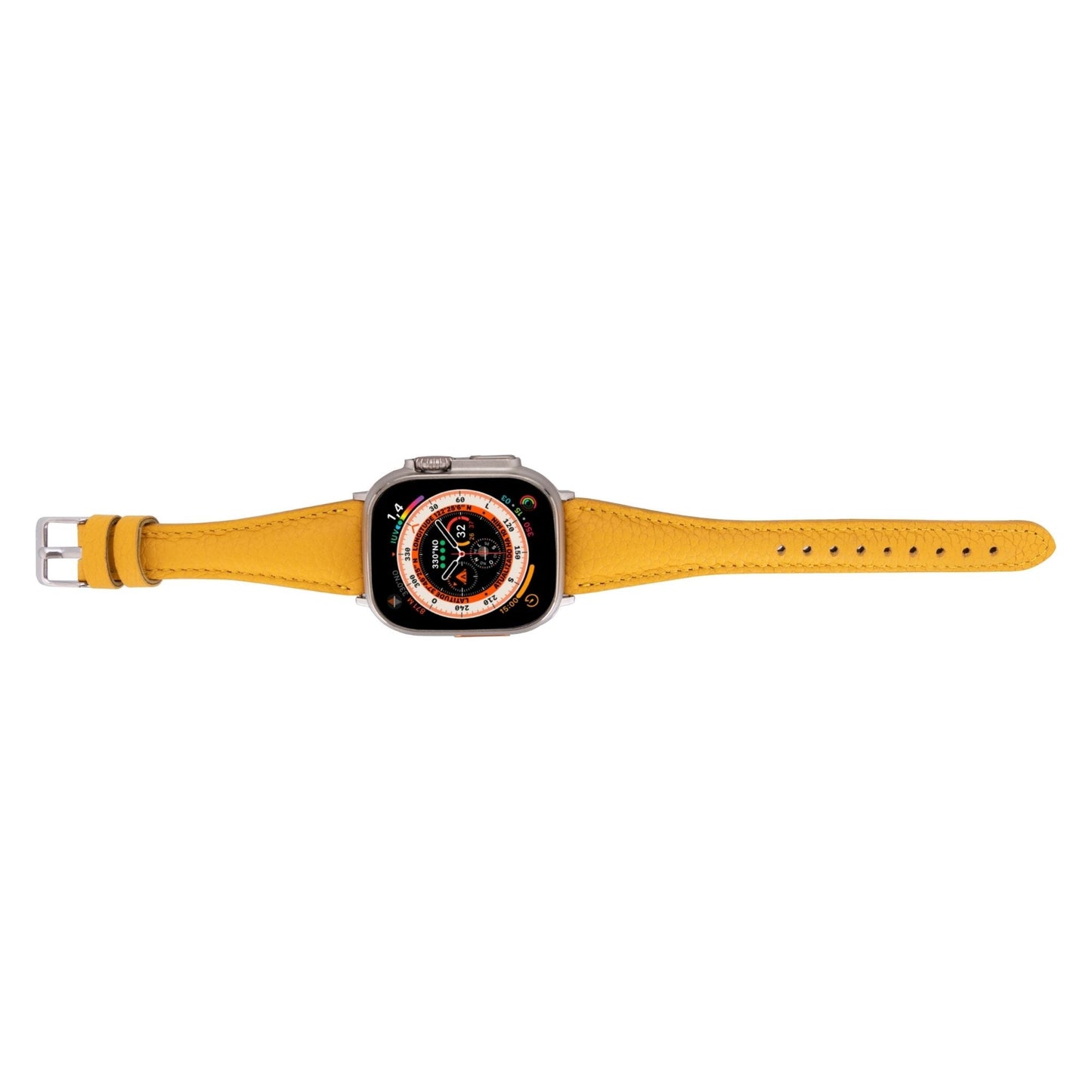 Buford Slim Leather Bands for Apple Watch 9, Ultra 2 & SE