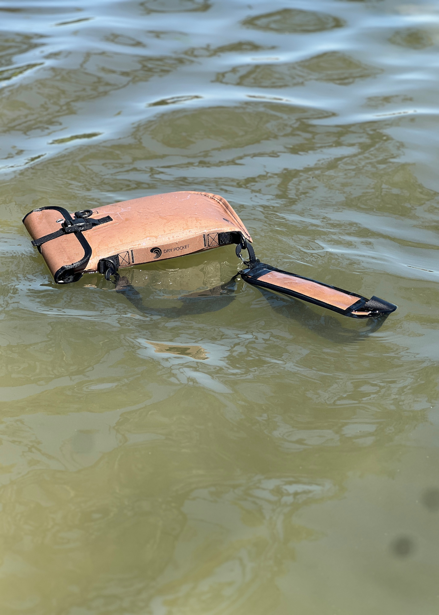 ARRIVING IN AUGUST / Coyote Brown - Auto-Sealing, Waterproof, Floating, Scent Proof Universal Pistol / Utility Dry Bag