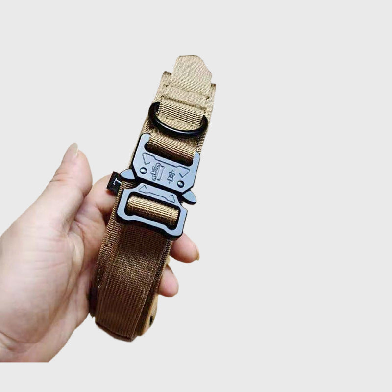 Outdoor Nylon Tactical Dog Collar for Ultimate Durability and Control