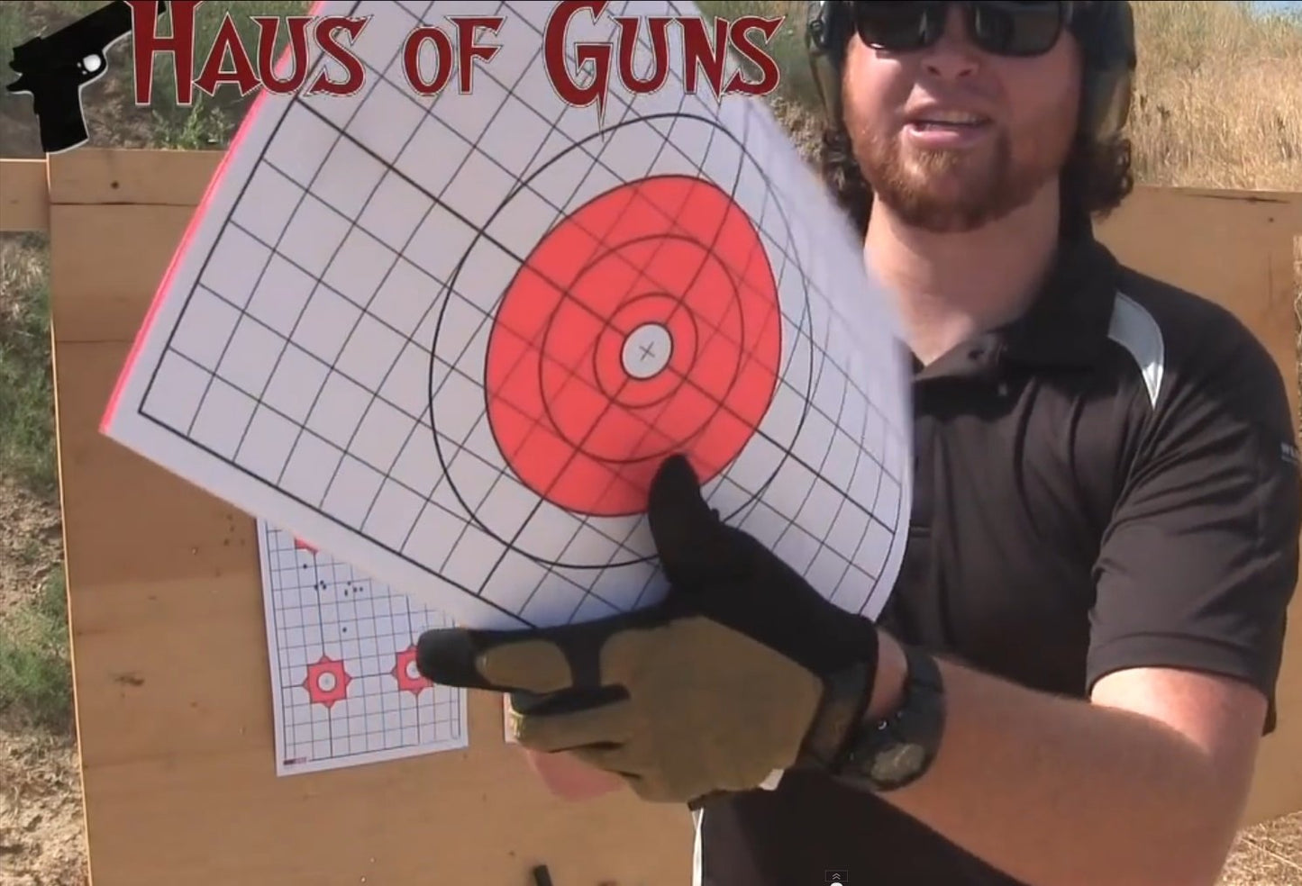EZ2C Targets Style 5: Bullseye w 1" Grids for Sight-in 11"x17" USA MADE