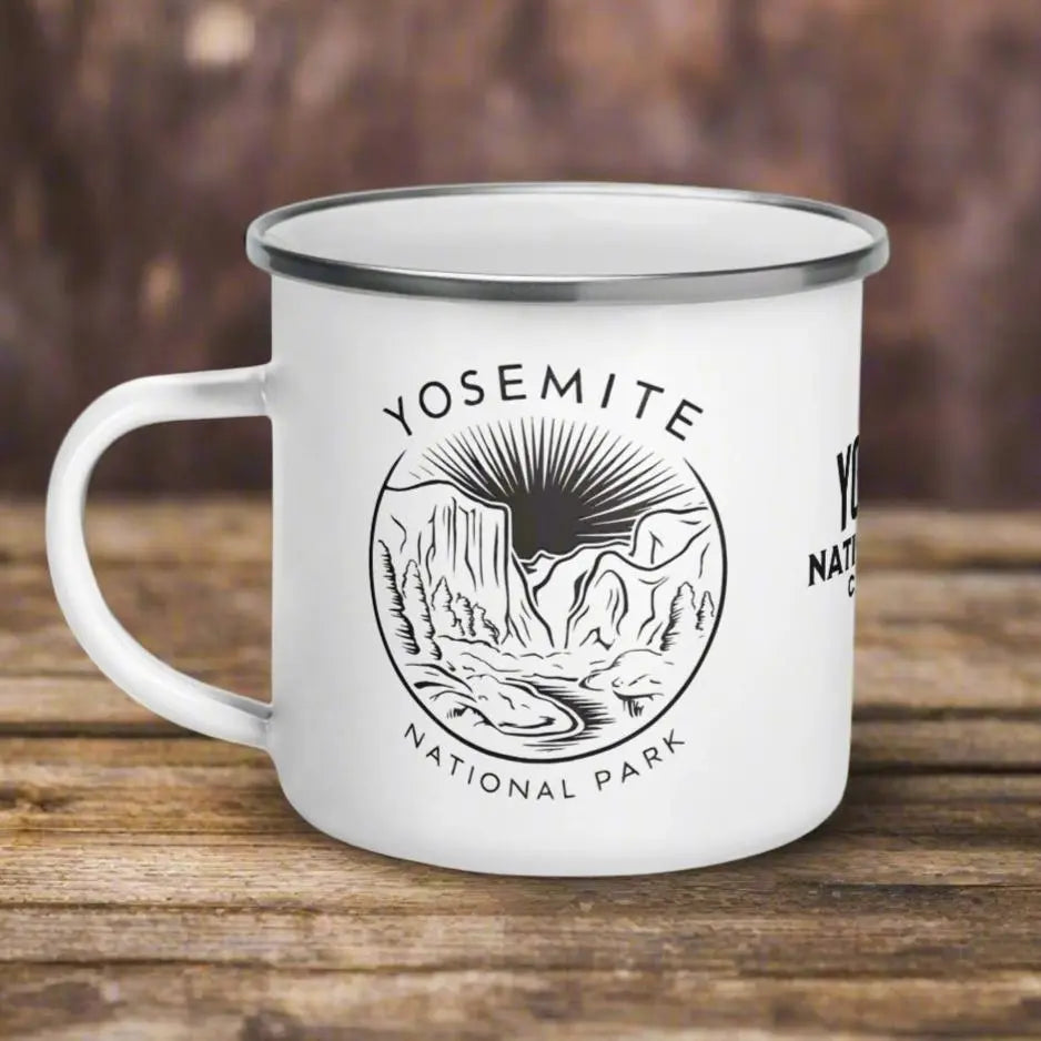 Yosemite National Park Durable Enamel Camp Mug