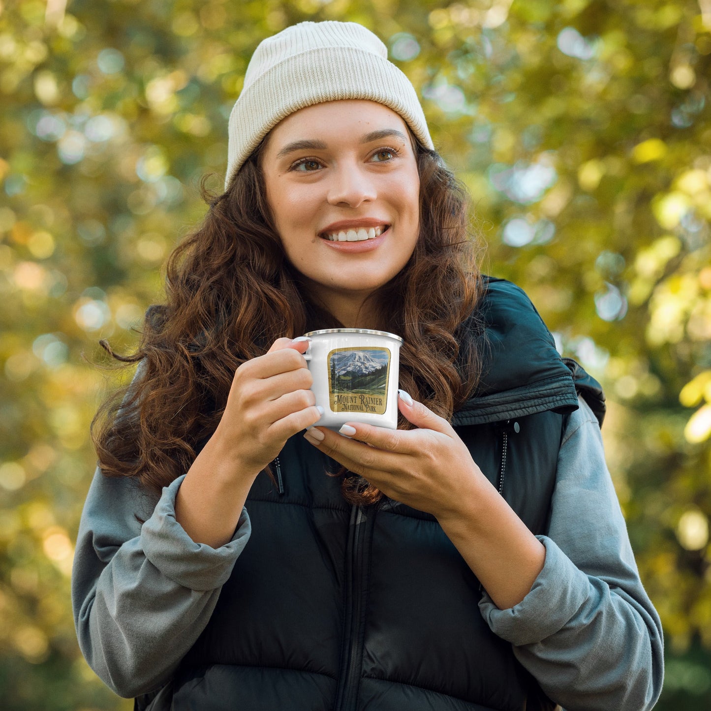 Mount Rainier National Park Camp Mug
