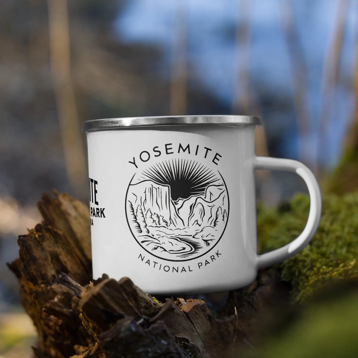 Yosemite National Park Durable Enamel Camp Mug