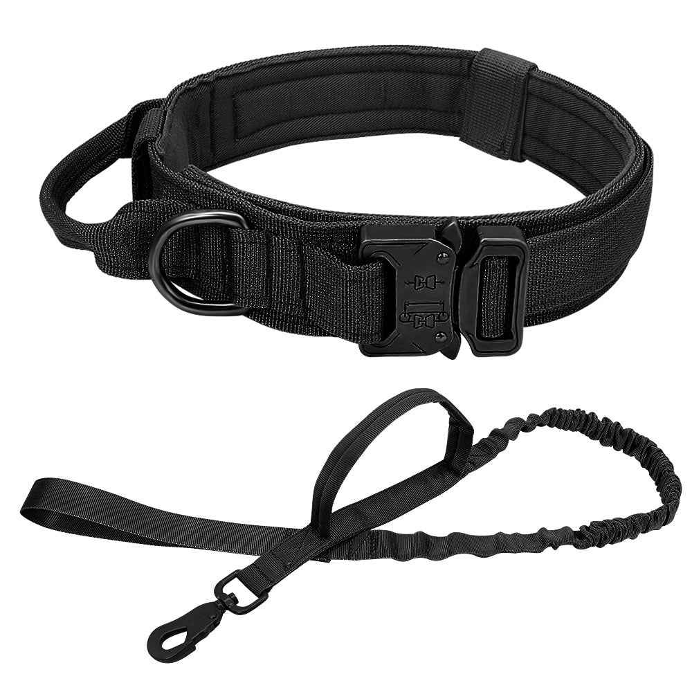Military Tactical Dog Collar & Leash for Ultimate Control and Comfort