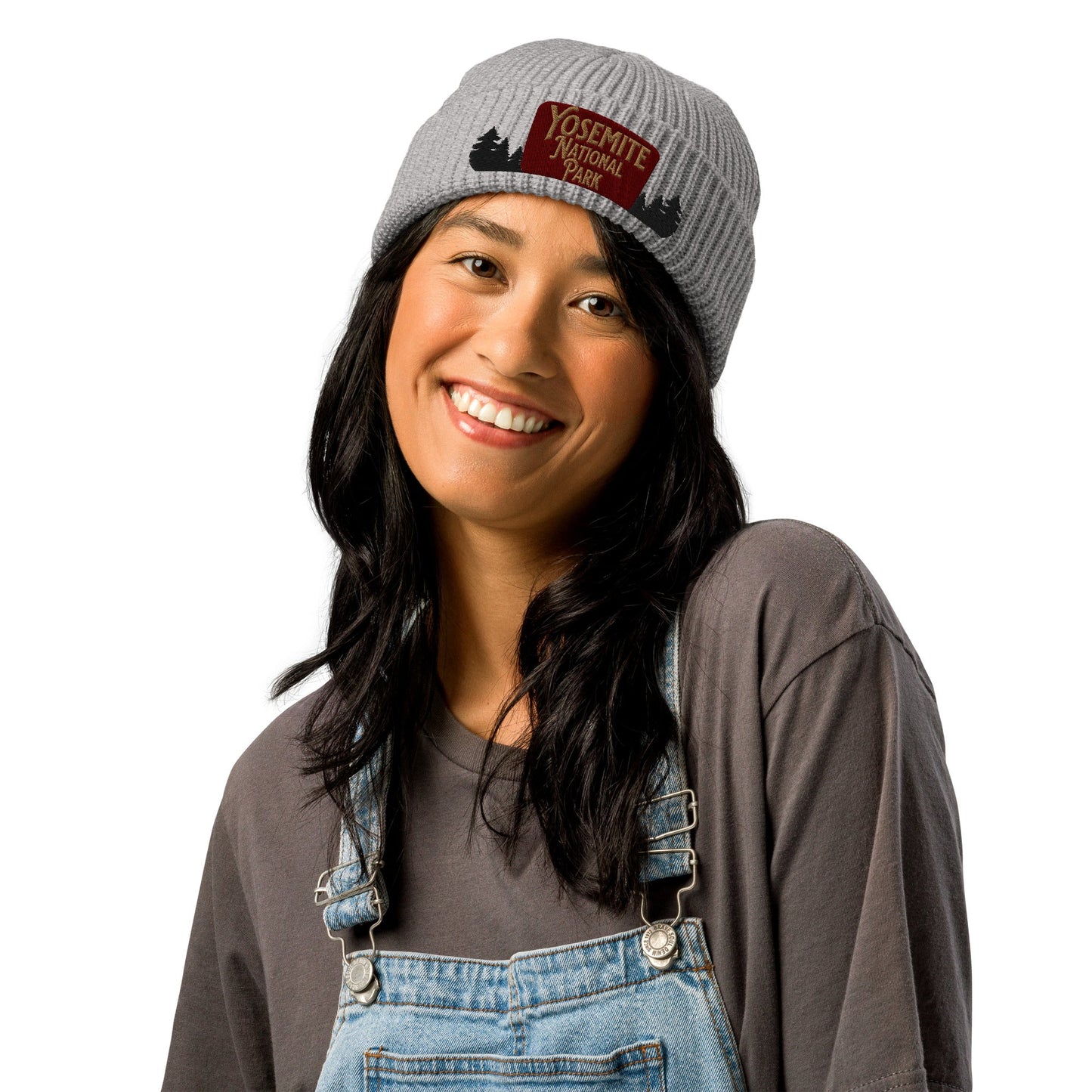 Yosemite National Park Wharf Style Embroidered Beanie