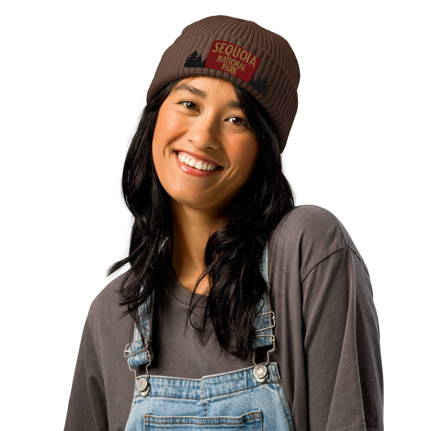 Sequoia National Park Embroidered Beanie