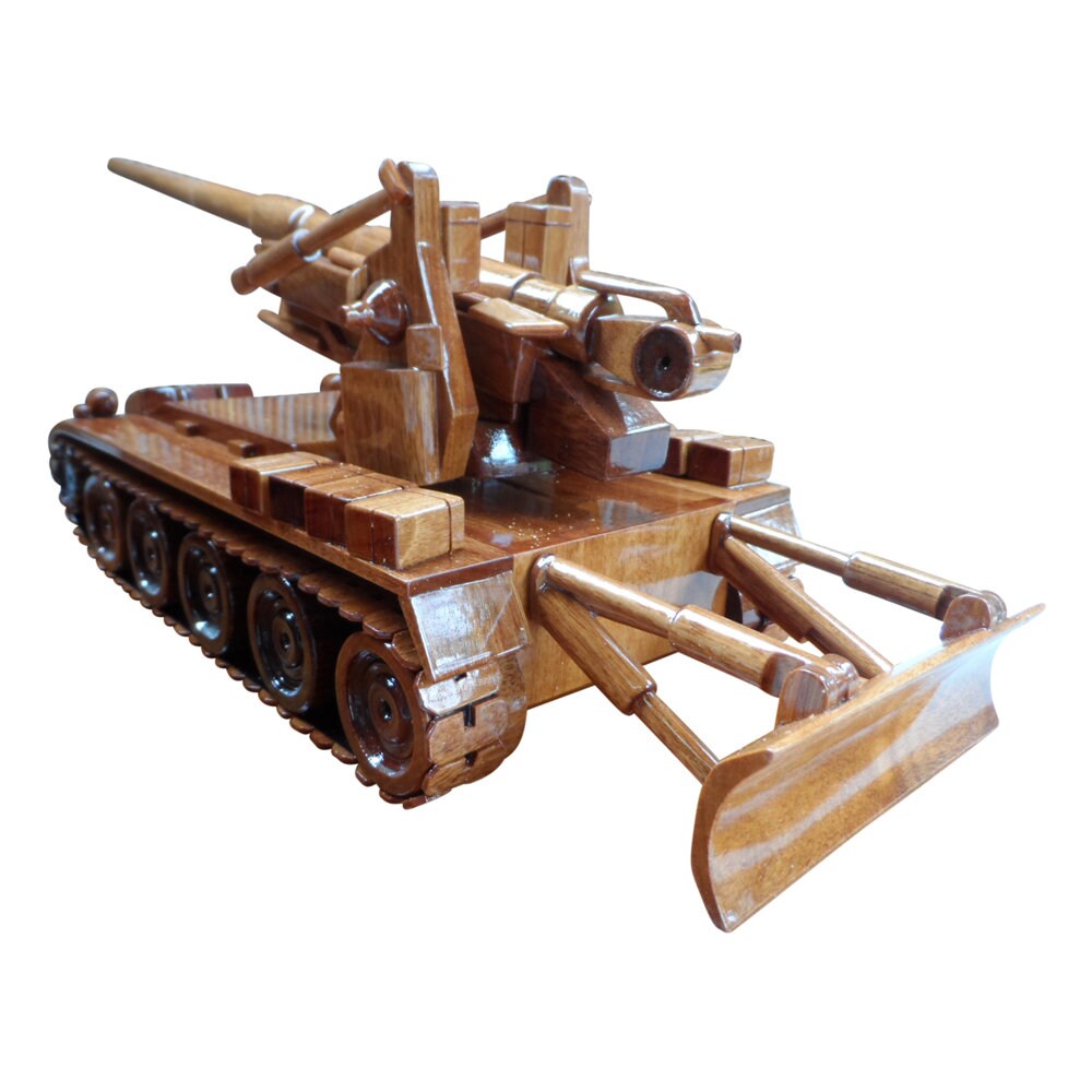 M-110 ( M110 ) Howitzer cannon Mahogany wood model