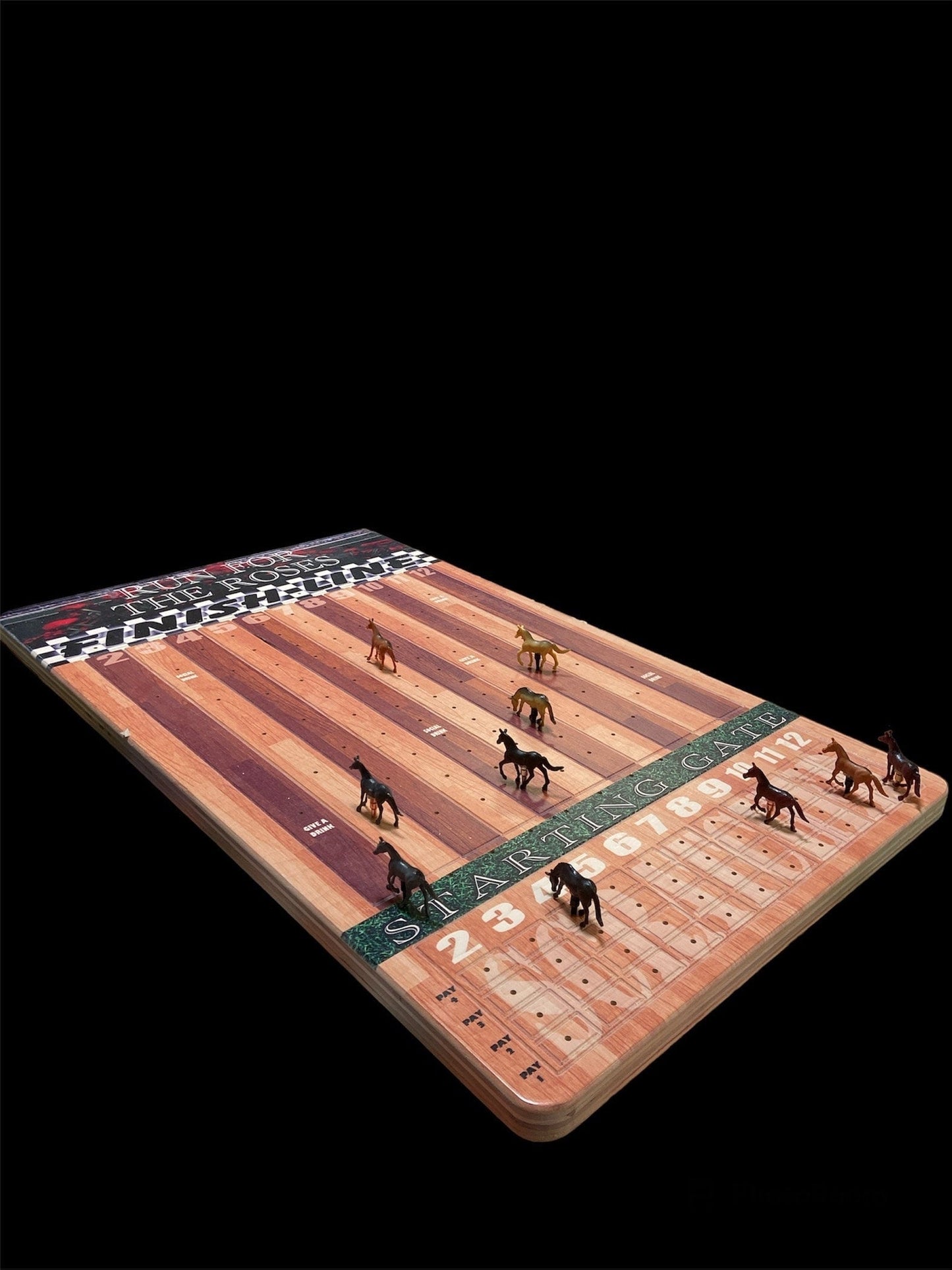 XL Horse Race Party Game - New Heavy Duty Metal Horse Numbered 2-12