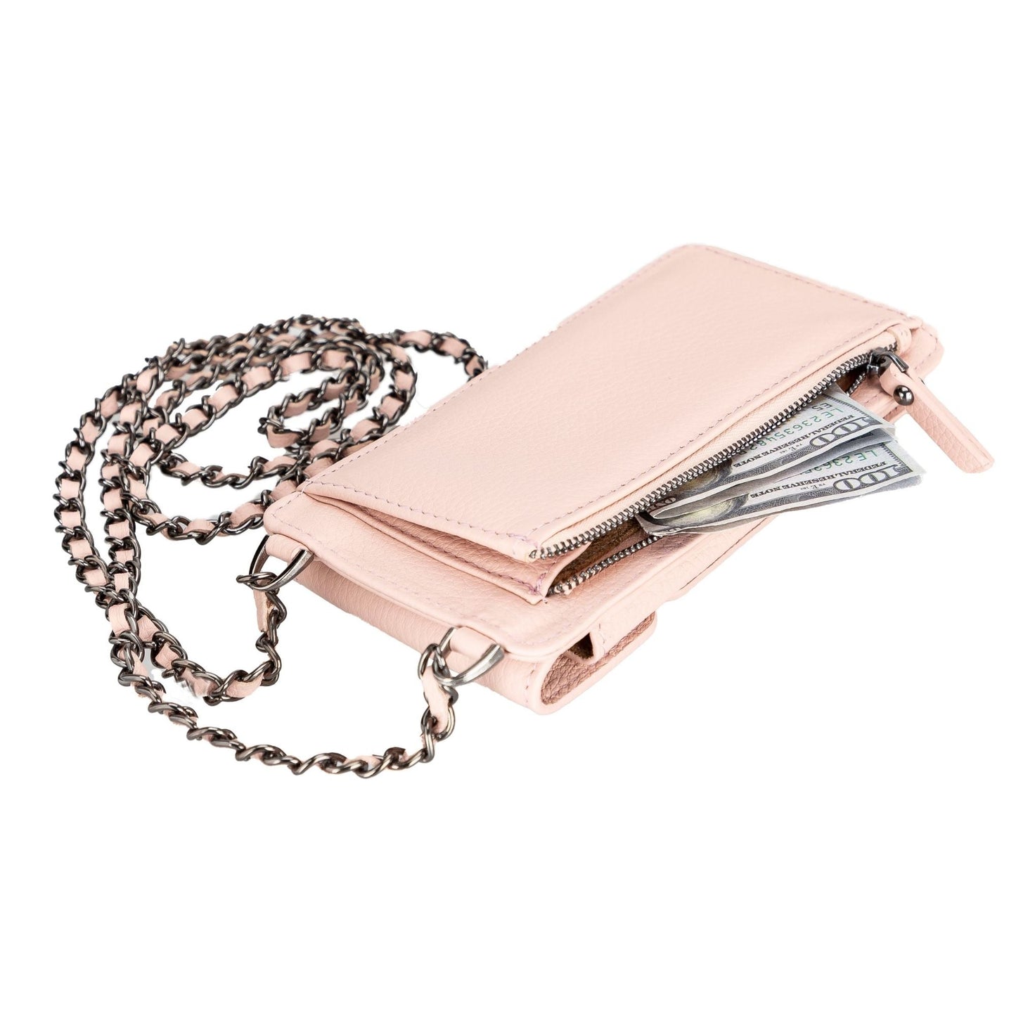 Lovell Crossbody Leather Phone Wallet