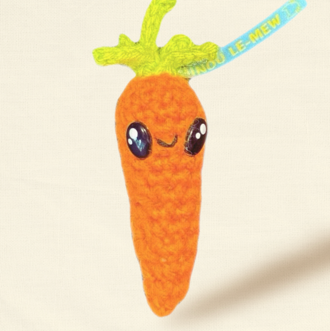 Handmade Catnip Toy | Lulu the Carrot Chunkle Puff Infused with Miracle Nip Botanicals