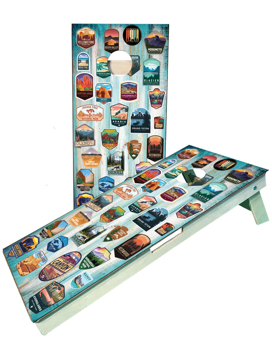 National Parks Cornhole Boards