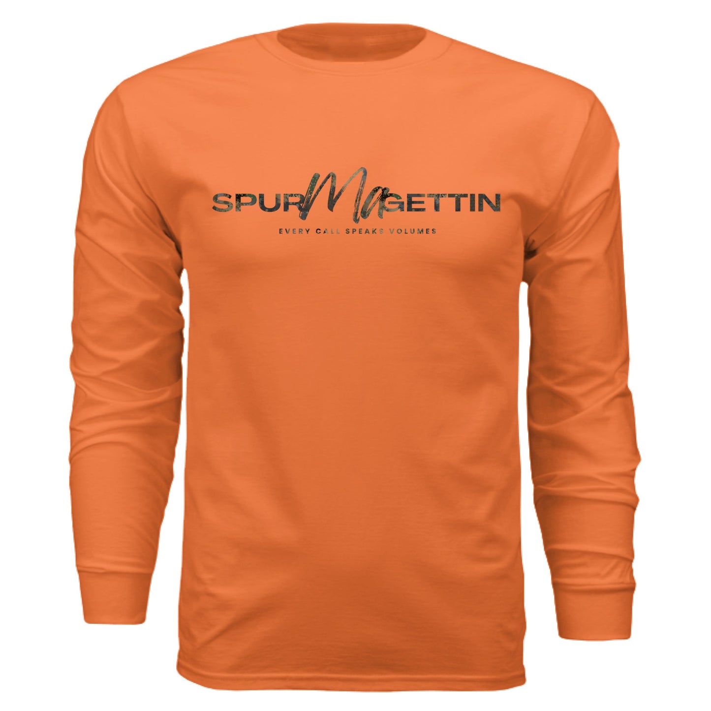 Forest Splash Burst Camo Elk Long Sleeve T-Shirt