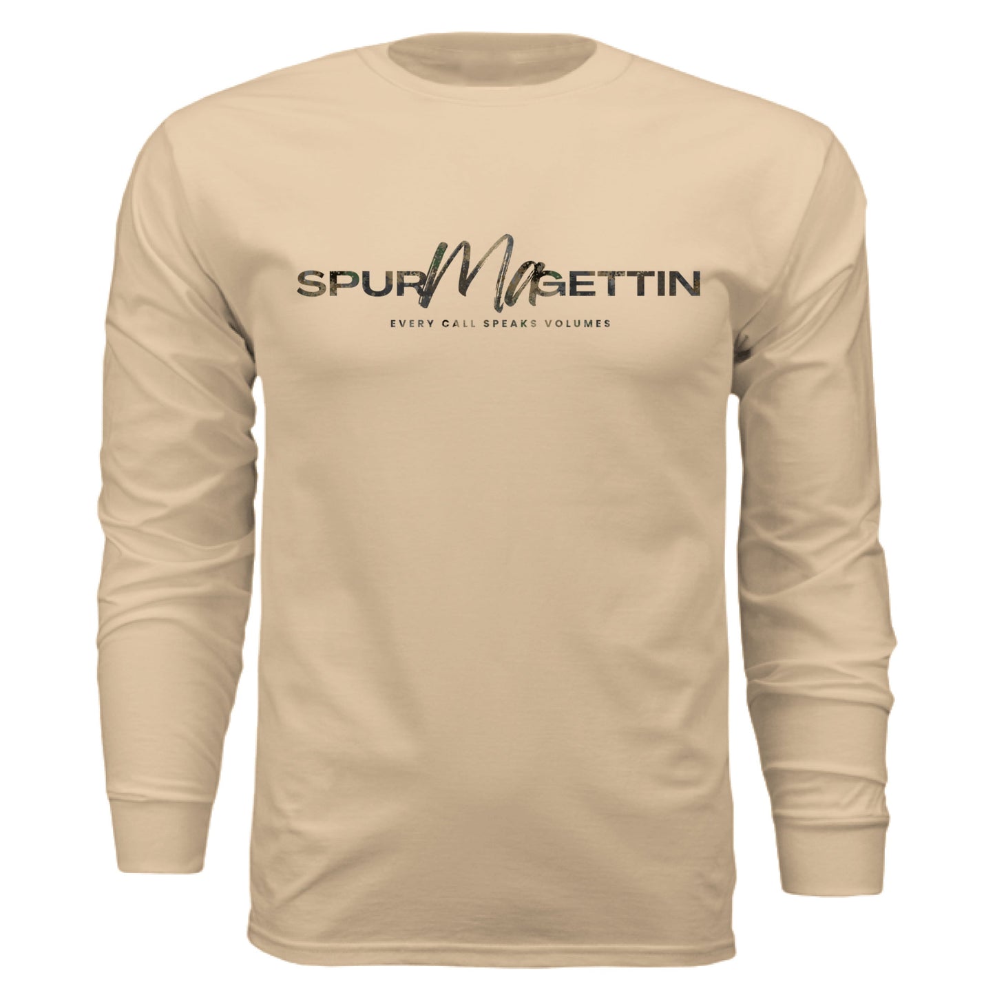 Forest Splash Burst Camo Elk Long Sleeve T-Shirt