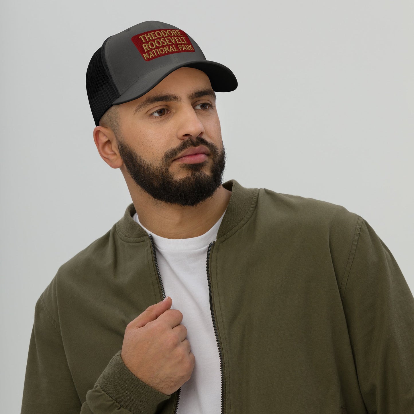 Theodore Roosevelt National Park Embroidered Trucker Hat