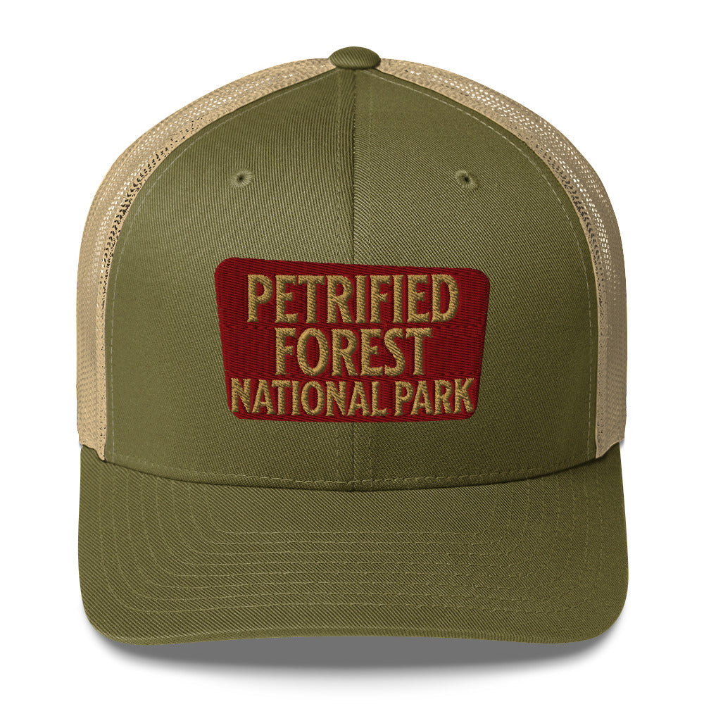 Petrified Forest National Park Embroidered Trucker Hat