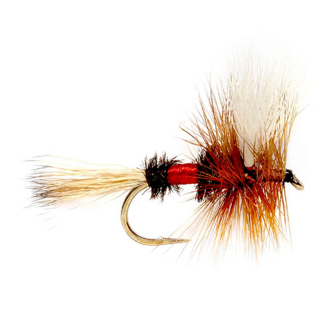 3 Pack Royal Wulff Classic Hair Wing Dry Fly - Hook Size 18